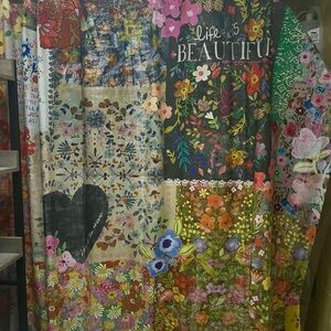 Natural Life shower curtain